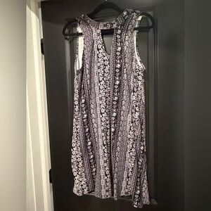 RD Style Monochrome Patterned Dress